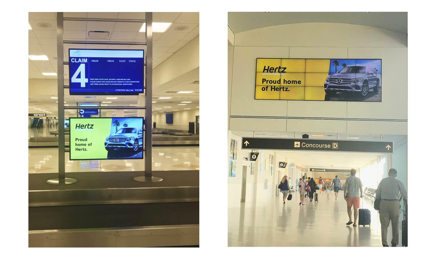 Hertz Southwest Florida Airport (RSW) Signage