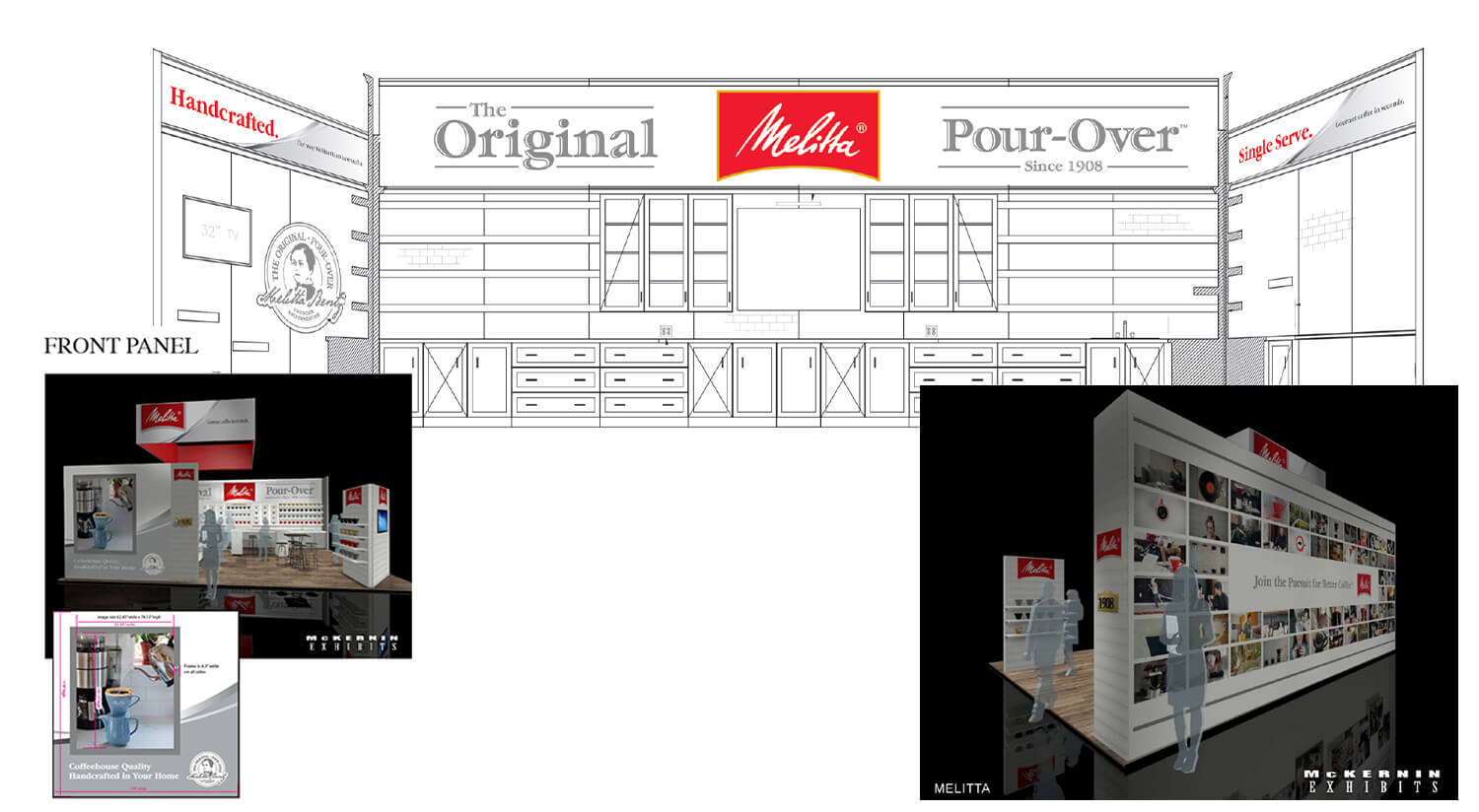 Melitta Pour-Over Trade Show Booth