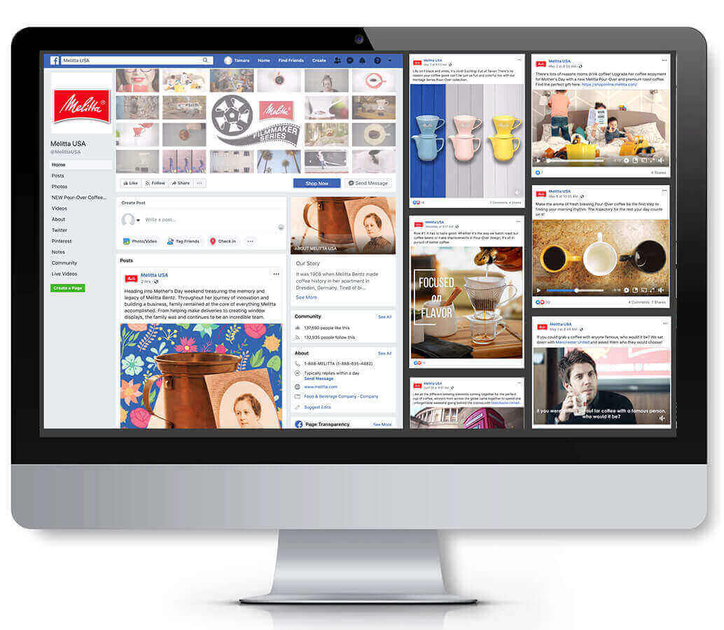 Melitta Social Media