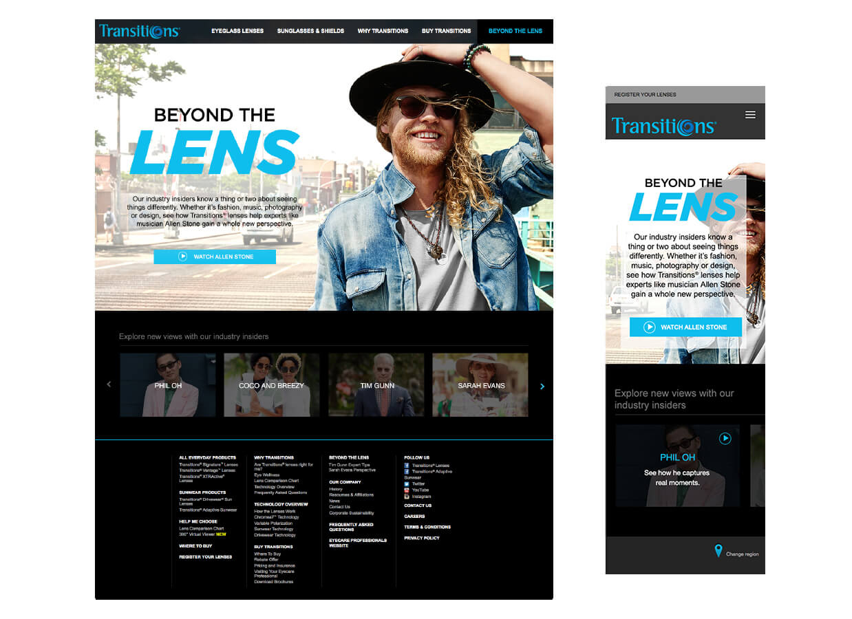 Transitions Lenses Influencer Program