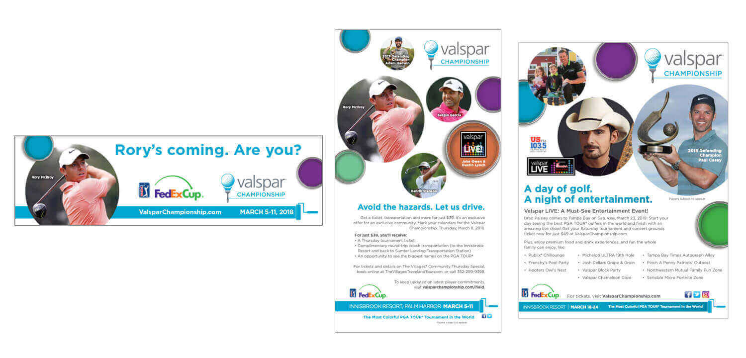 Valspar Championship Branding and Collateral