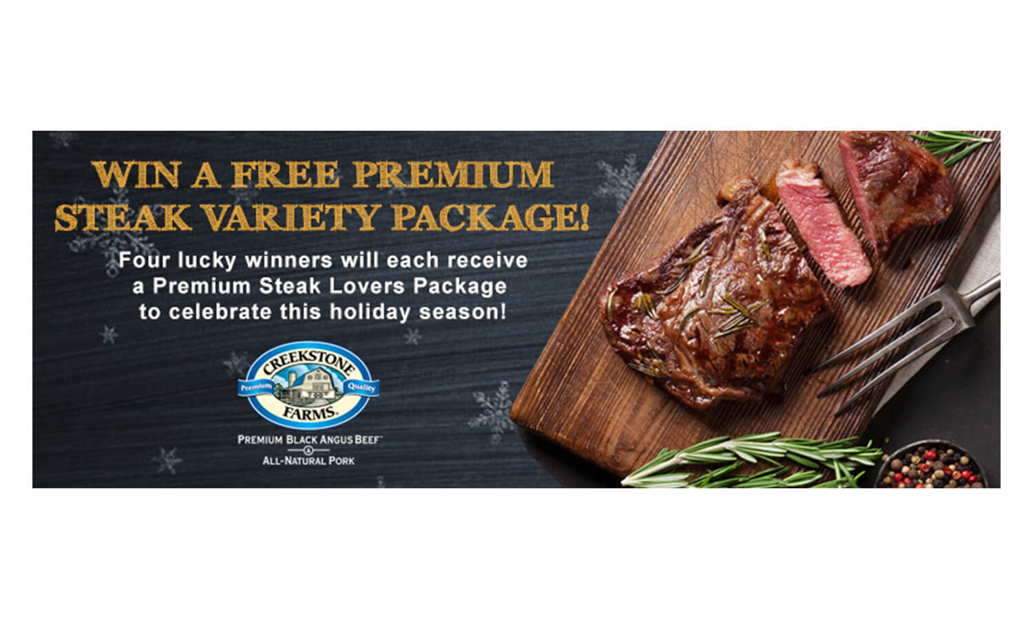 Creekstone Farms Social Sweepstakes 1