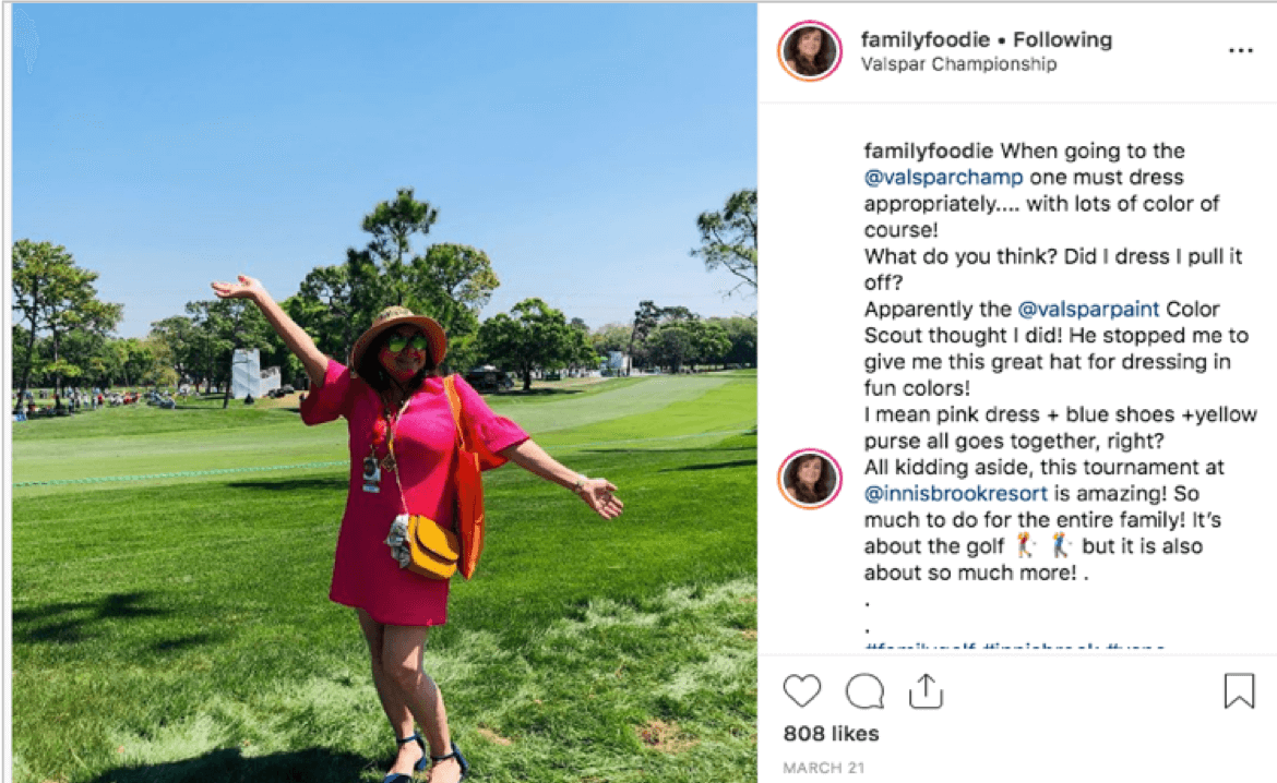 Social Influencer Example 3