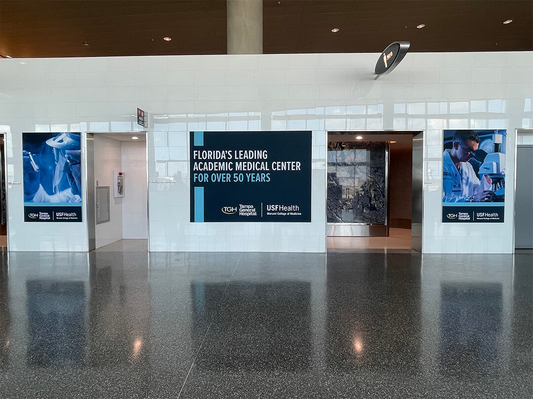 Tampa General Hospital – Campaign 3.0 Tampa International Airport